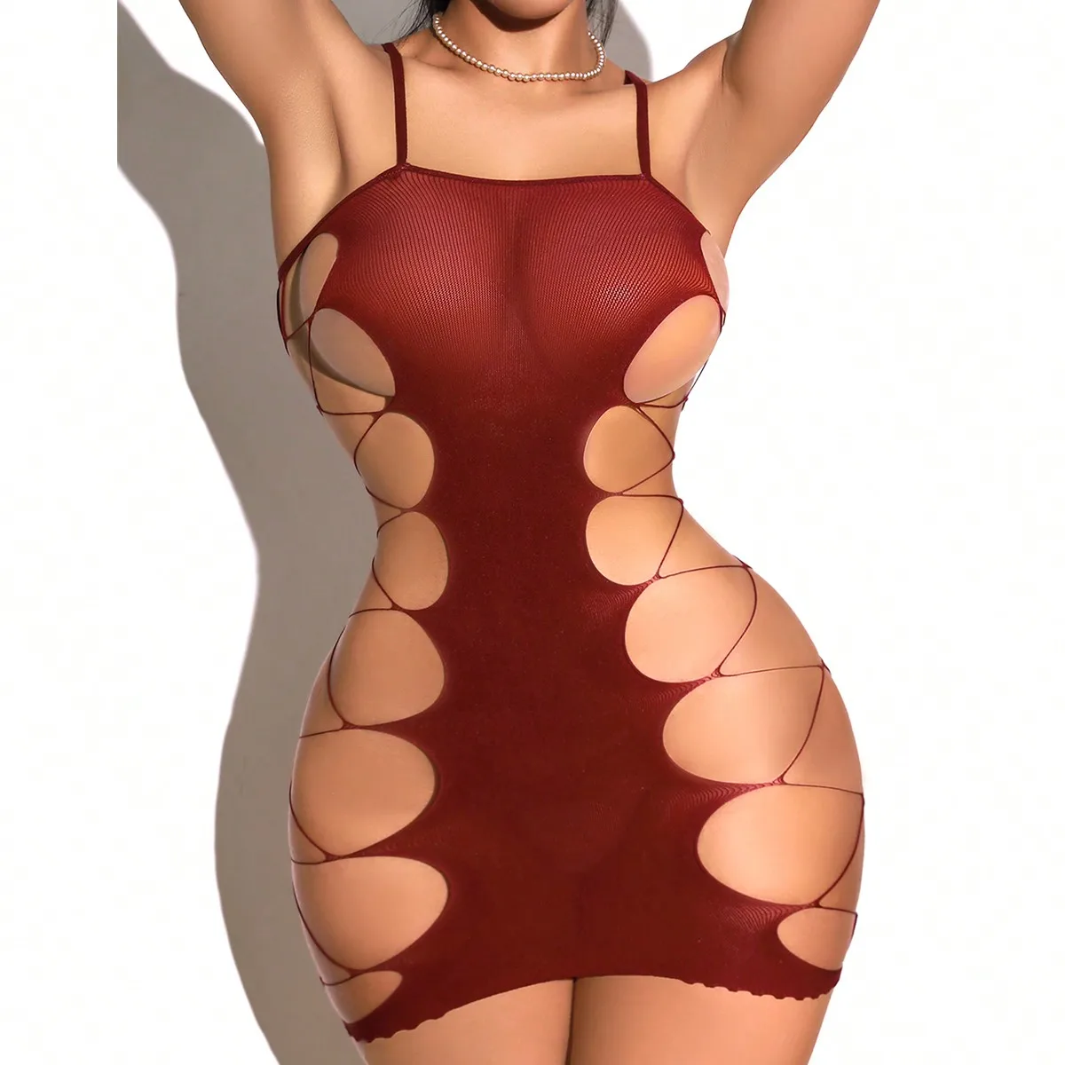 Fishnet Stocking Women - 새로운 패션 여성 바디 스타킹 망사