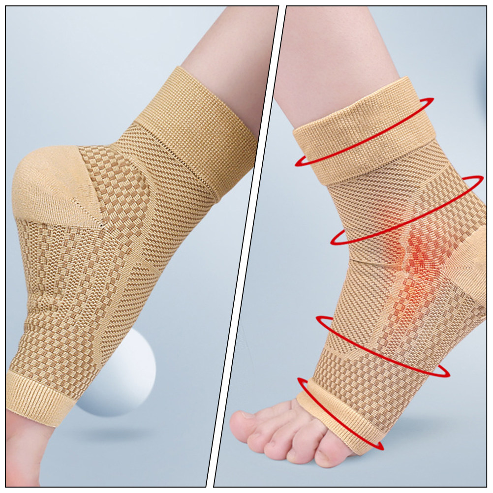 Ankle Brace Sock - 1쌍 발목 압박 슬리브 서포트 양말