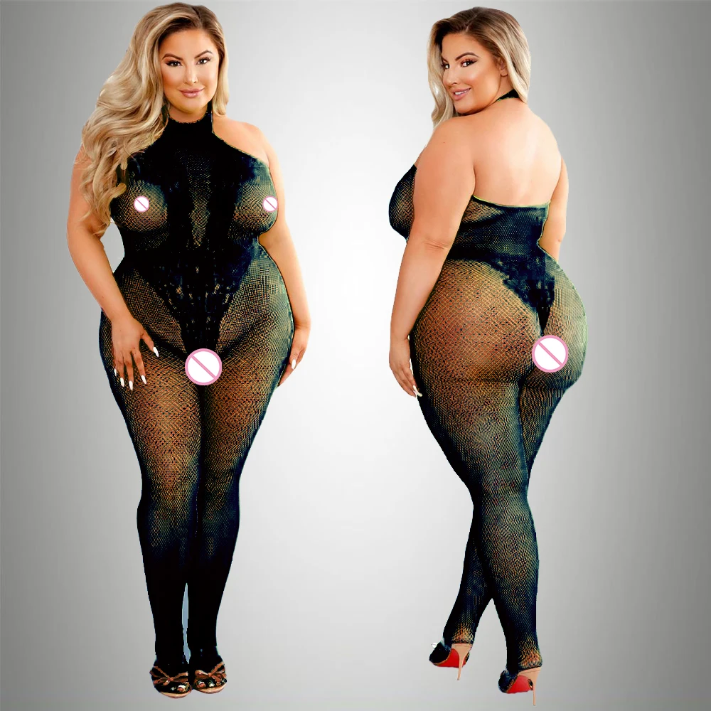Fishnet Stocking Women - 2024 플러스 사이즈 Bodystocking 여성을위한 뜨거운