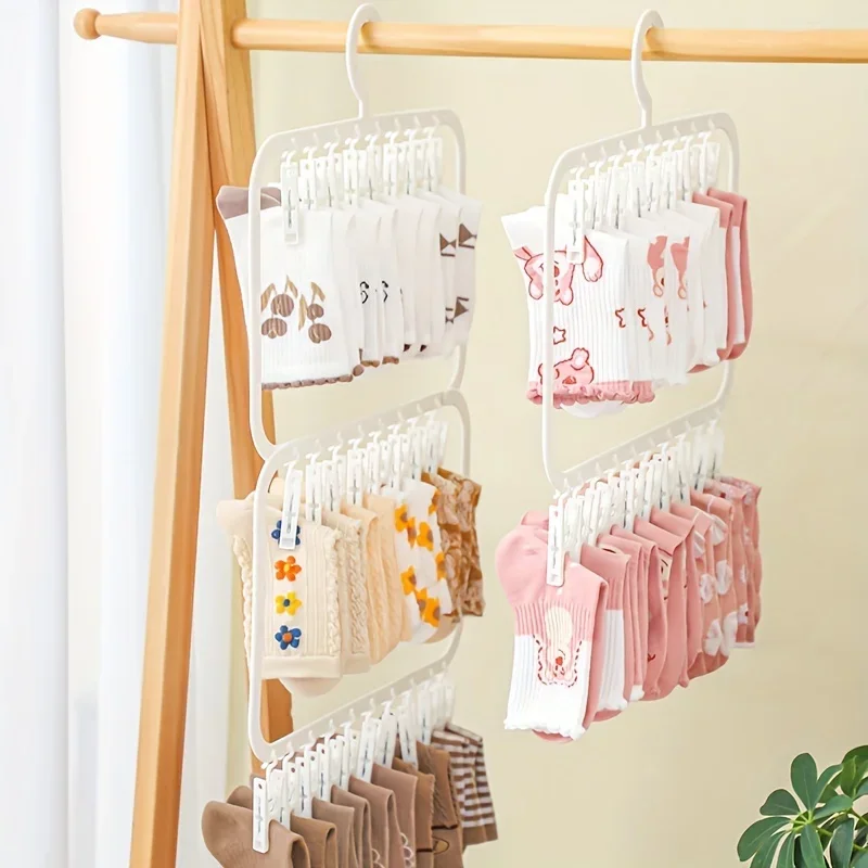 싱글/더블 레이어 다기능 건조 랙 공간 절약 양말 속옷 - Sock Organizer Tray 리뷰 및 가격