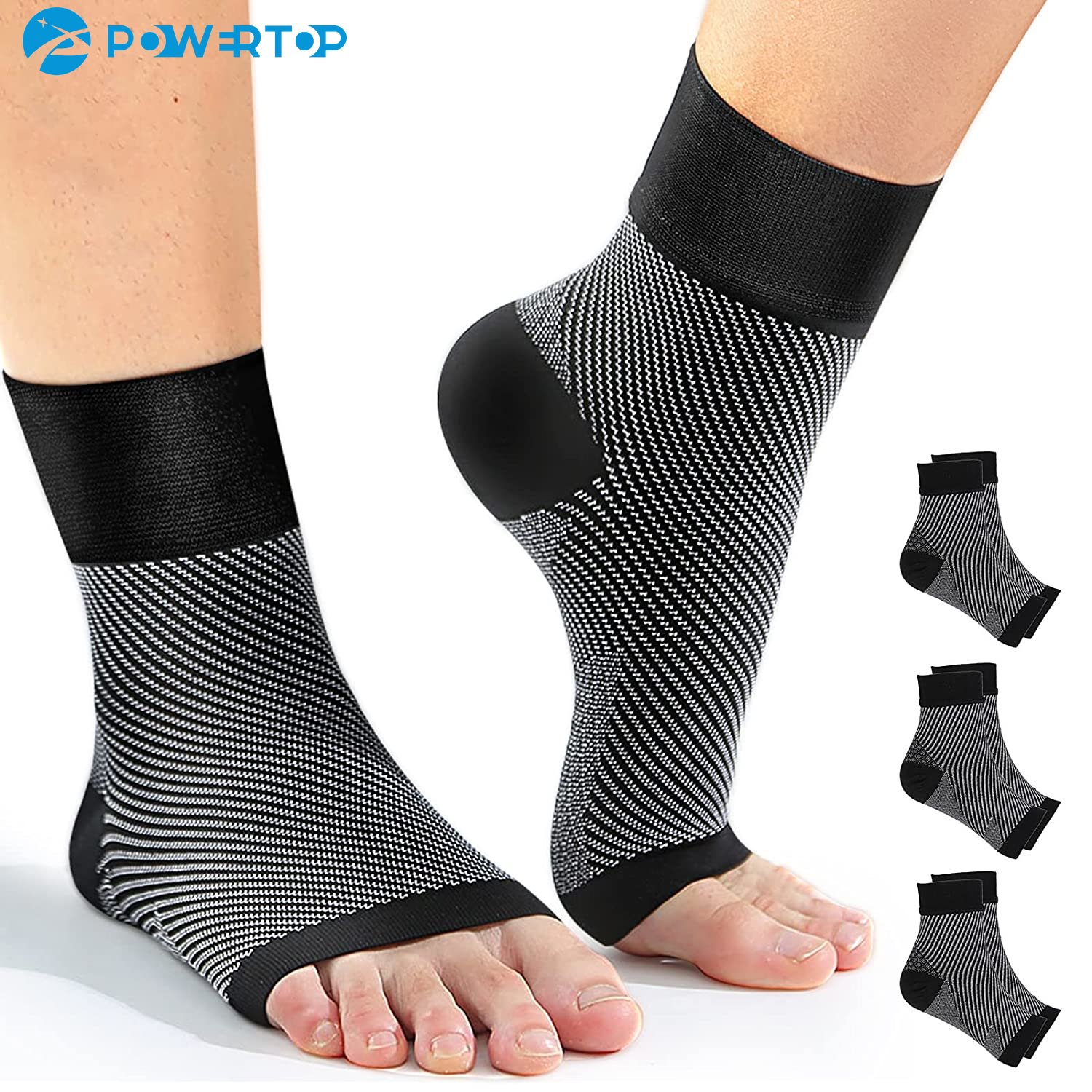 1 쌍 발바닥 근막염 압축 양말, 아치 지원 발 통증  - Ankle Brace Sock 리뷰 및 가격