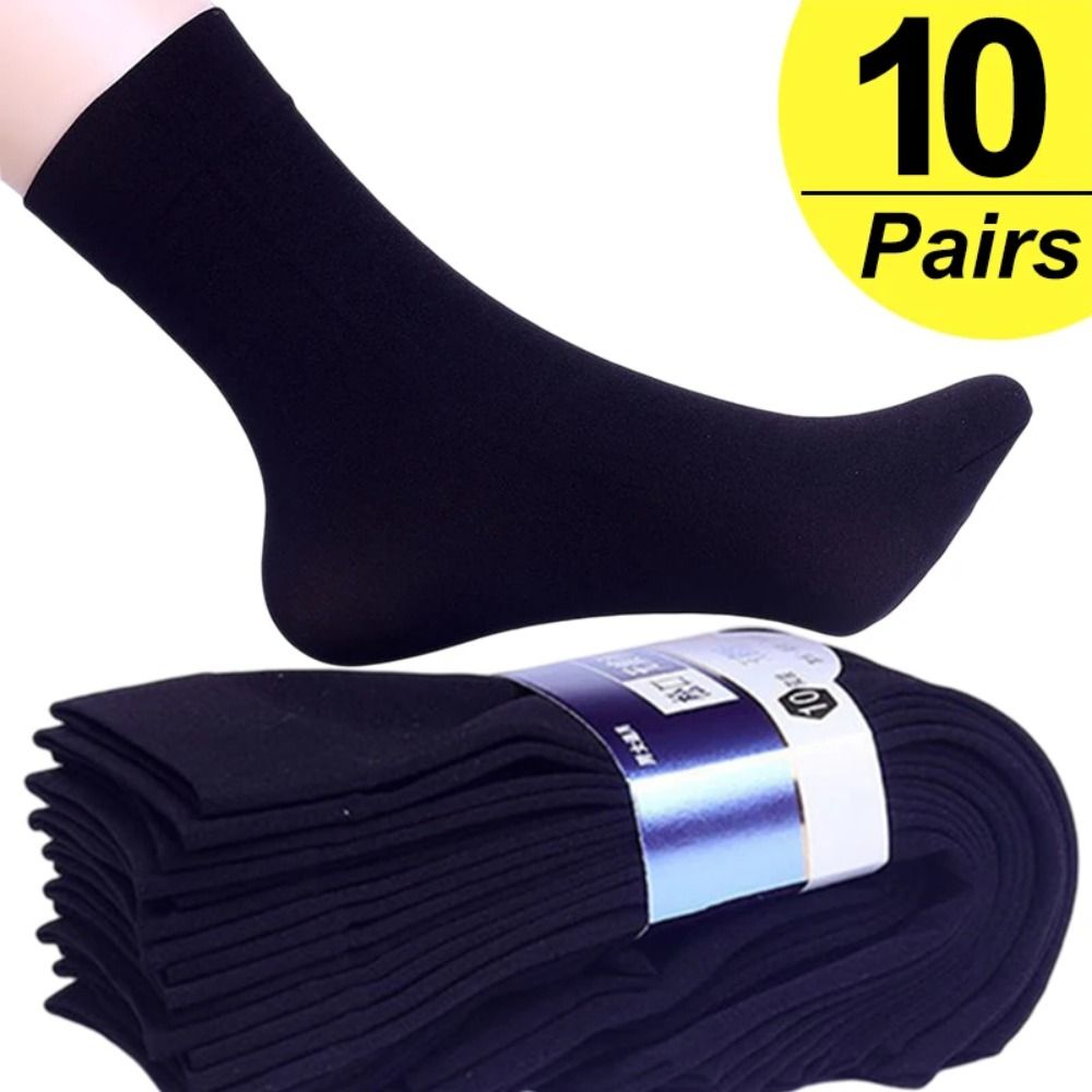 10 쌍 캐주얼 통기성 남성 얼음 실크 양말 부드러운  - Silk Sock Bamboo 리뷰 및 가격