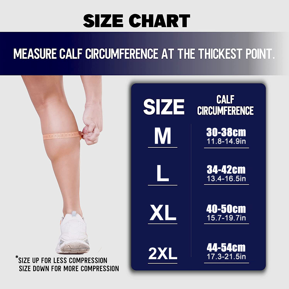 남성과 여성을 위한 EVA 패드가 있는 1 Pcs 송아 - Compression Sleeve Calf 리뷰 및 가격