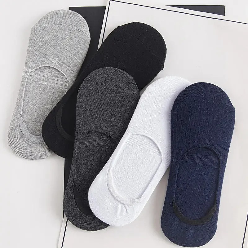 5 쌍 남성 보트 양말 여름 가을 미끄럼 방지 보이지  - Ankle Sock Low Cut 리뷰 및 가격