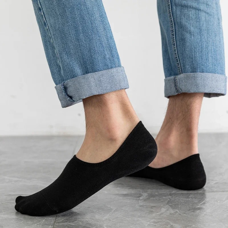 5 쌍 남성 보트 양말 여름 가을 미끄럼 방지 보이지  - Ankle Sock Low Cut 리뷰 및 가격
