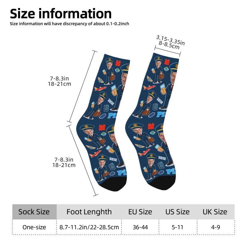 참신한 남성용 재미있는 파일럿 맞춤 드레스 양말 유니섹 - Dress Sock Men 리뷰 및 가격