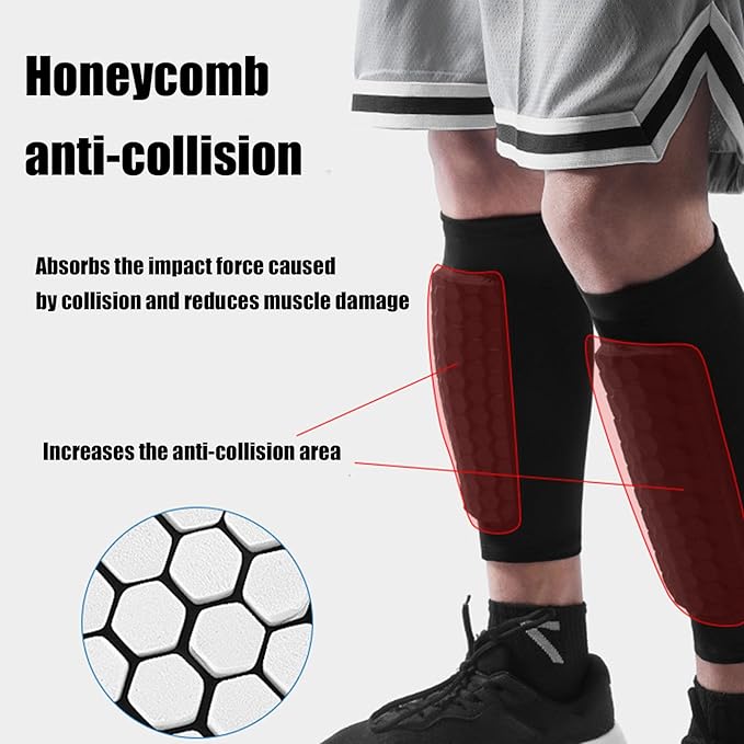 축구 정강이 보호대 경량 보호 축구 장비 압박 슬리브와 - Compression Sleeve Calf 리뷰 및 가격