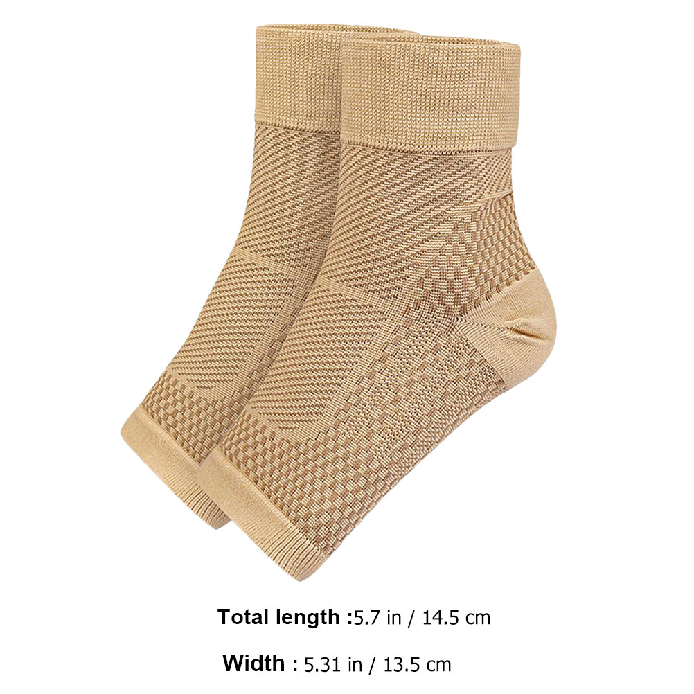 1쌍 발목 압박 슬리브 서포트 양말 여성용 족저근막염  - Ankle Brace Sock 리뷰 및 가격