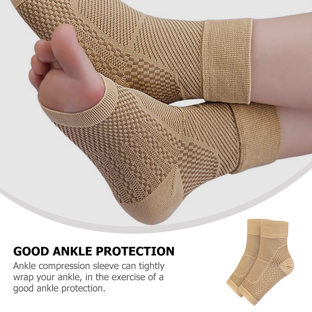 1쌍 발목 압박 슬리브 서포트 양말 여성용 족저근막염  - Ankle Brace Sock 리뷰 및 가격