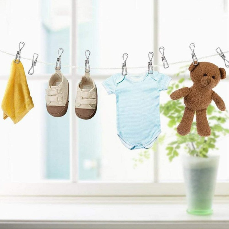 10/50개 스테인리스 스틸 클립 다용도 빨래집게 페그 - Sock Organizer Tray 리뷰 및 가격