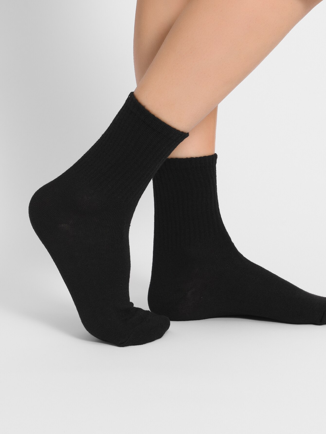 남성과 여성을 위한 6 쌍 중간 튜브 양말 흰색과 검정 - Dress Sock Men 리뷰 및 가격