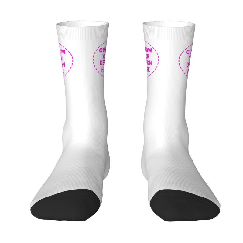 맞춤형 사진 로고 텍스트 남녀 공용 크루 양말 유니섹스 - Dress Sock Men 리뷰 및 가격