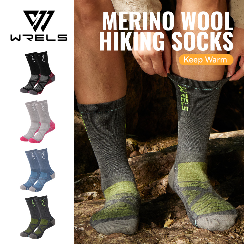 WRELS 1/2/3 메리노 울 양말 보온 크루 겨울  - Thermal Sock Winter 리뷰 및 가격